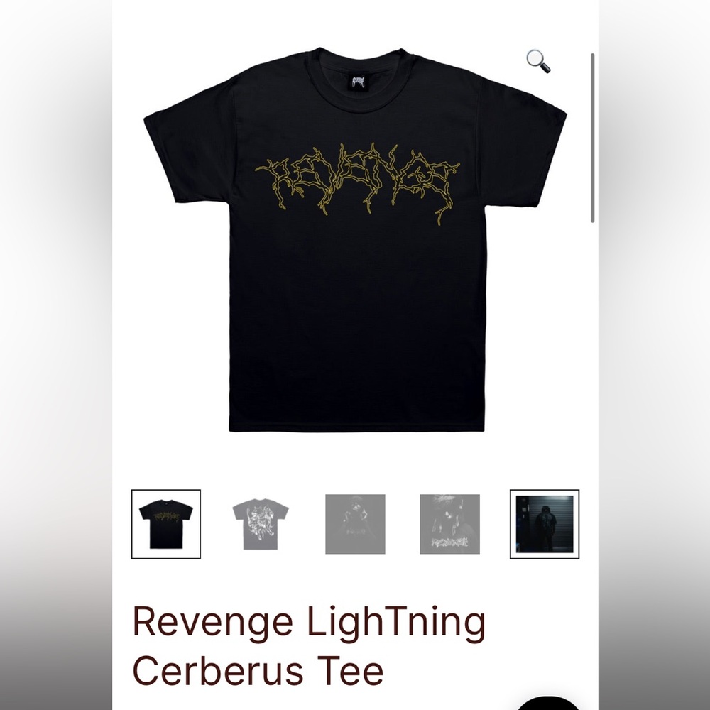 Revenge x zillakami LighTning Cerberus Tee